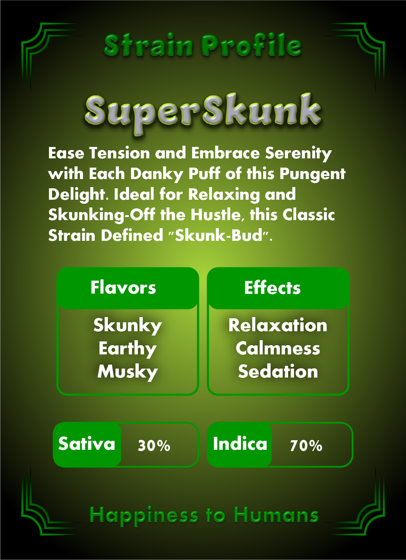 SuperSkunk Auto-Flower Seeds