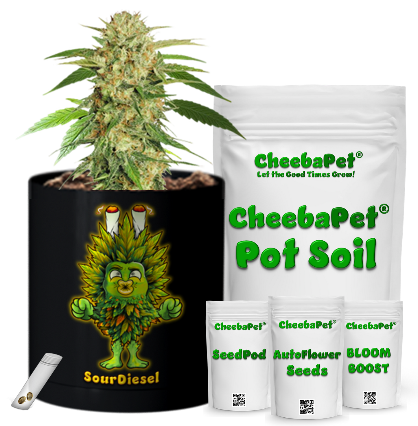 CheebaPet Planter Kit - SourDiesel